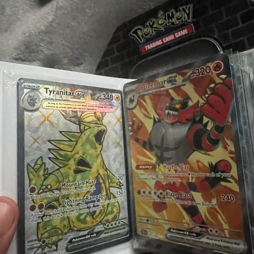 Pokemon Cards there’s one in here worth about $100